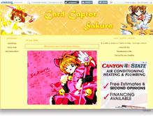 Tablet Screenshot of cardcaptorsakura.canalblog.com