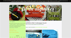 Desktop Screenshot of 2filenaiguilles.canalblog.com