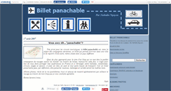 Desktop Screenshot of billetpanachable.canalblog.com