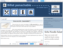 Tablet Screenshot of billetpanachable.canalblog.com