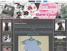 Tablet Screenshot of mariecocotte.canalblog.com