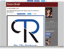 Tablet Screenshot of emmabenji.canalblog.com