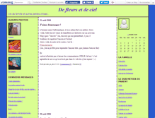 Tablet Screenshot of defleursetdeciel.canalblog.com