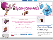 Tablet Screenshot of bijouxgourmand.canalblog.com
