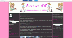 Desktop Screenshot of angybyww.canalblog.com