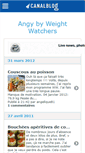 Mobile Screenshot of angybyww.canalblog.com