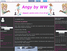 Tablet Screenshot of angybyww.canalblog.com