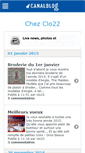 Mobile Screenshot of claudie22.canalblog.com