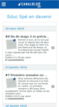 Mobile Screenshot of futureducspe.canalblog.com