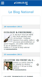 Mobile Screenshot of blognational.canalblog.com