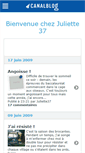 Mobile Screenshot of juliette37.canalblog.com