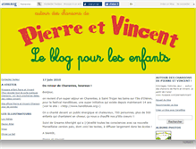 Tablet Screenshot of pierretvincent.canalblog.com