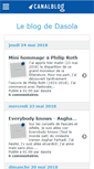 Mobile Screenshot of dasola.canalblog.com