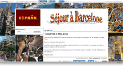 Desktop Screenshot of barcelone1st2s.canalblog.com