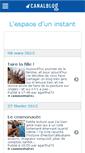 Mobile Screenshot of instantpresent73.canalblog.com