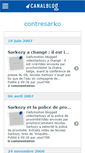 Mobile Screenshot of contresarko.canalblog.com