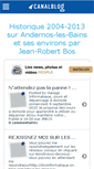 Mobile Screenshot of andernos.canalblog.com