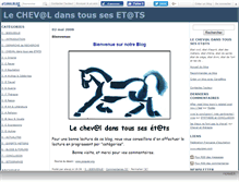 Tablet Screenshot of equitation1clic.canalblog.com