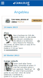 Mobile Screenshot of angelblue.canalblog.com