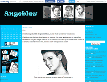 Tablet Screenshot of angelblue.canalblog.com