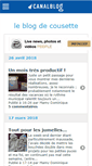 Mobile Screenshot of cousette.canalblog.com