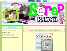 Tablet Screenshot of kawaiiscrap.canalblog.com