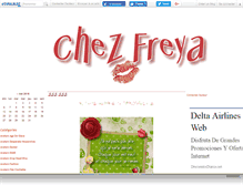 Tablet Screenshot of chezfreya.canalblog.com
