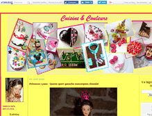 Tablet Screenshot of cuisinetcouleur.canalblog.com