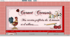 Desktop Screenshot of carnetcreusois.canalblog.com