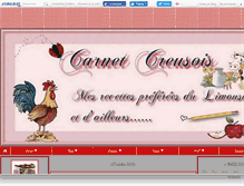 Tablet Screenshot of carnetcreusois.canalblog.com