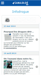 Mobile Screenshot of infodrogue.canalblog.com
