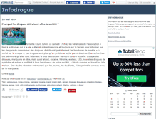Tablet Screenshot of infodrogue.canalblog.com
