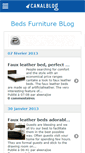 Mobile Screenshot of bedfurniture.canalblog.com