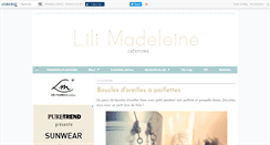 Desktop Screenshot of lilimadeleine.canalblog.com