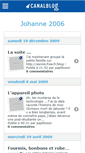 Mobile Screenshot of johanne2006.canalblog.com