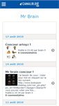 Mobile Screenshot of mrbrain.canalblog.com