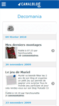 Mobile Screenshot of decomania.canalblog.com