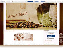 Tablet Screenshot of mzellefigele.canalblog.com