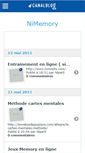 Mobile Screenshot of nimemory.canalblog.com
