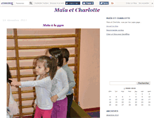 Tablet Screenshot of notrepoupette.canalblog.com