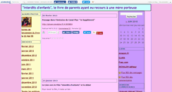 Desktop Screenshot of interditsdenfant.canalblog.com