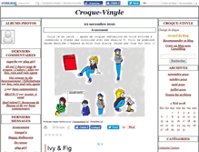Tablet Screenshot of croquevinyle.canalblog.com