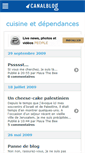 Mobile Screenshot of cuisetdep.canalblog.com