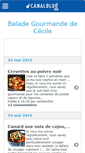 Mobile Screenshot of cecilemillot.canalblog.com