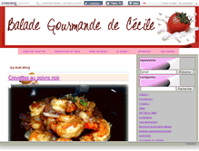 Tablet Screenshot of cecilemillot.canalblog.com