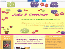 Tablet Screenshot of juliebcreations.canalblog.com