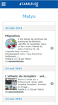 Mobile Screenshot of matyo.canalblog.com