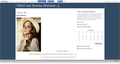 Desktop Screenshot of hermionewatson.canalblog.com