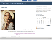 Tablet Screenshot of hermionewatson.canalblog.com