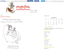 Tablet Screenshot of amandinebcn.canalblog.com